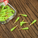 60pcs Copper Head Drift Fish Floats Rotation Buoy Seat Fishing Bobber (S + M)