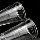 PVC Wine Single Drink Cocktail Shaker Measure Cup Jigger Short Double Shot