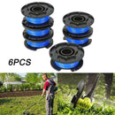 6-Pack Replacement For Ryobi 18V 24V 40V String Trimmer Spool Line Eater O4M2