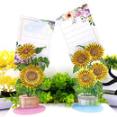 2pcs Diamond Painting Note Holder Valentine Gift Card Table Stand (BQJ04) Newly