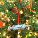Christmas Tree Decoration Syringe Vaccine Christmas Ornament Hanging Pendants