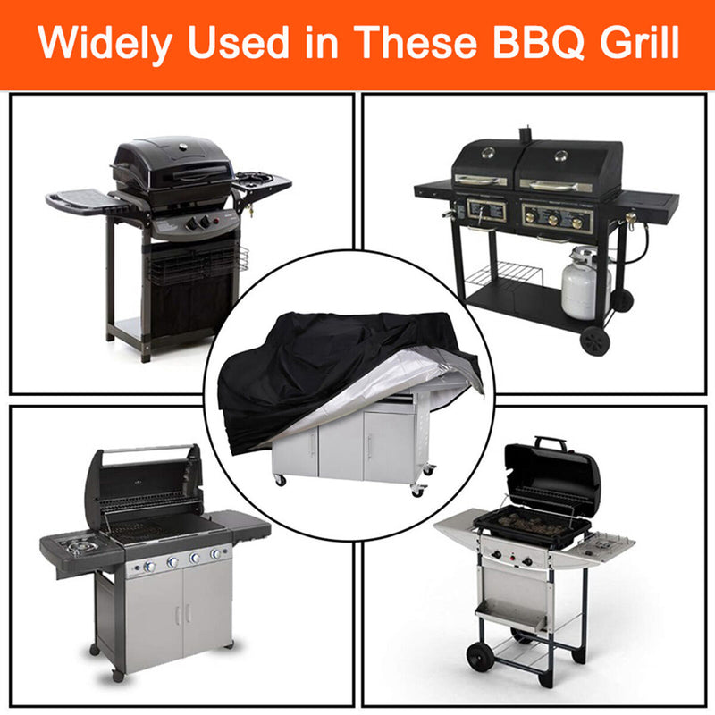 BBQ Grill Cover, Weather Resistant, Waterproof, Barbecue Gas Outdoor Protector
