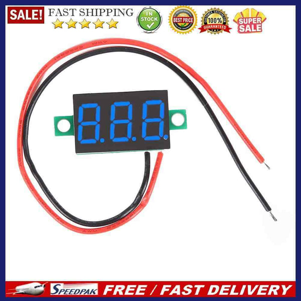 0.36 inch Mini Digital Voltmeter DC4-40V Volt Voltage Meter Tester with Displ
