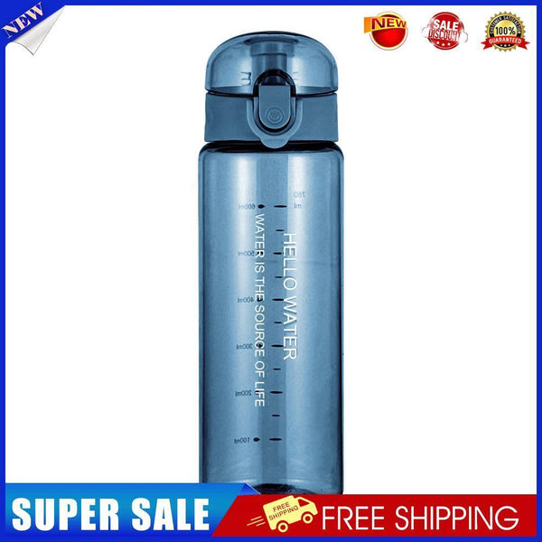 780ml Water Bottle for Drinking Portable Sport Cup Kitchen Tools (Blue)
