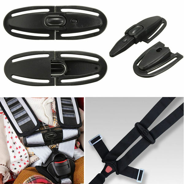 Toddler Harness  Kids Safe Lock Buckle Safety Strap Chest Clip Car Seat Belts