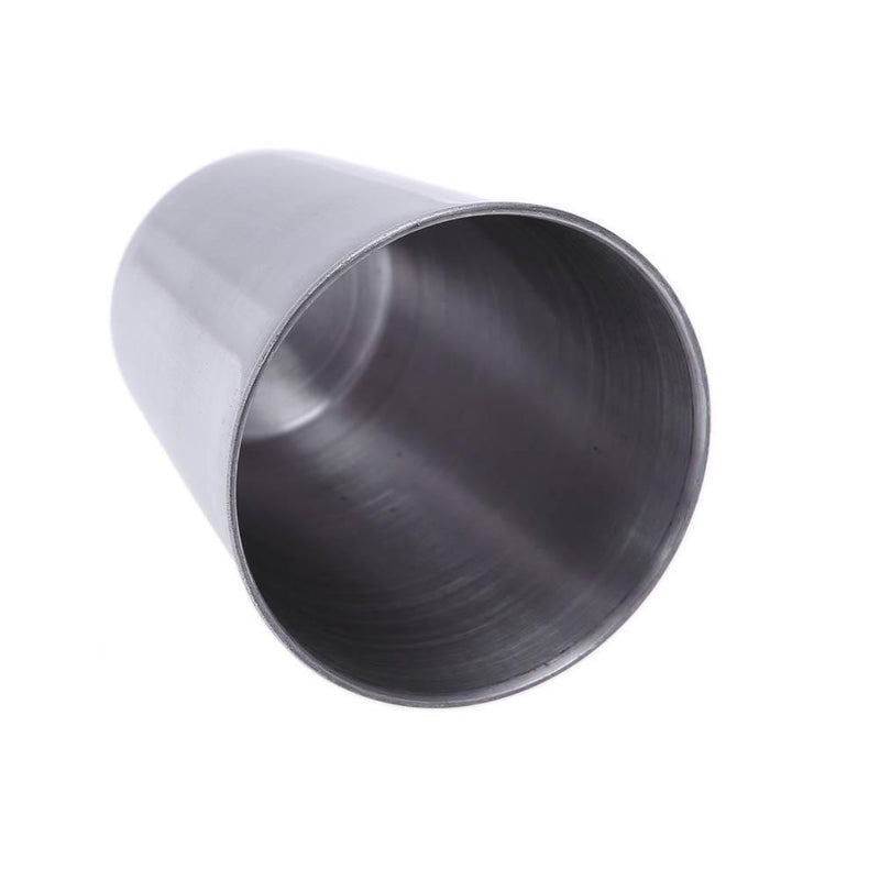 4pcs Drinking Glass Stainless Steel Shot Glasses Cups Wine Beer Whiskey Cup