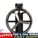 Universal Car Air-Outlet Folding Cup Bottle Drink Holder with Fan Black  Newly
