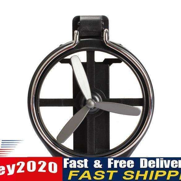 Universal Car Air-Outlet Folding Cup Bottle Drink Holder with Fan Black  Newly