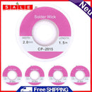 5PCS 5ft 2.0mm Desoldering Braid Solder Remover Sucker Flux Wick Cable Wire Lead