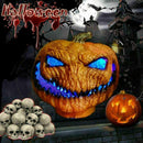 Halloween LED Light Up Pumpkin Scray Outdoor Yard Party Decor BEST Props P6Y1