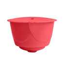 Stainless Steel Reusable Coffee Capsule Cup Filter for Dolce Gusto (Red)