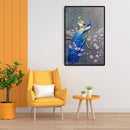 Peacock Oil Paint By Numbers DIY Acrylic Painting on Canvas Wall Art Picture Kit