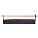 Kitchen Towel Holder Bathroom Roll Paper Storage Rack Tissue Shelf (Black) Newly