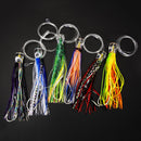 6pcs 6.5 Inch Acrylic Octopus Fishing Baits Freshwater Sea Fishing Crankbait
