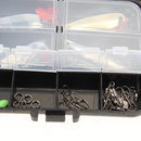 37pcs Metal Spoon Fishing Lure Kits Spinning with Box Tackle