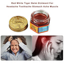Red Tiger Balm Headache Stomachache Painkiller Muscle Relieving Ointment Newly