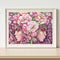 DIY Oil Paint by Numbers Girl in the Flowers Hand Painted Acrylic Picture G