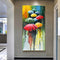 Oil Paint By Numbers Wall Art Craft Coloring Drawing for Adults Umbrella Holds