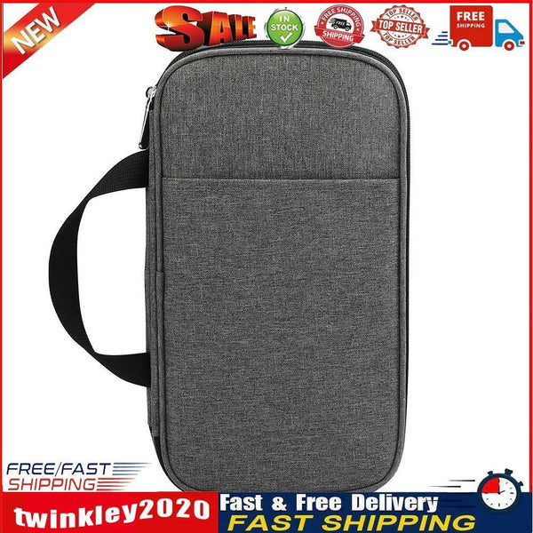 Yarns Crochet Sewing Tool Storage Bag DIY Knitting Needle Organizer (Grey) Newly