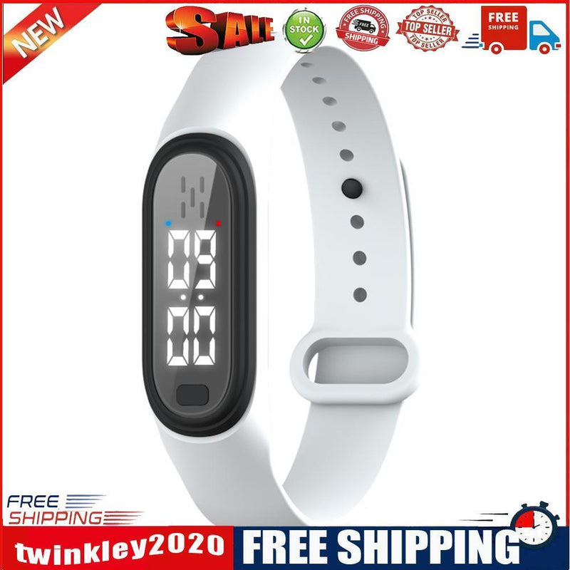 Q2 Ultrasonic Mosquito Repellent Watch Anti Pest Bug Drive Bracelet (White)