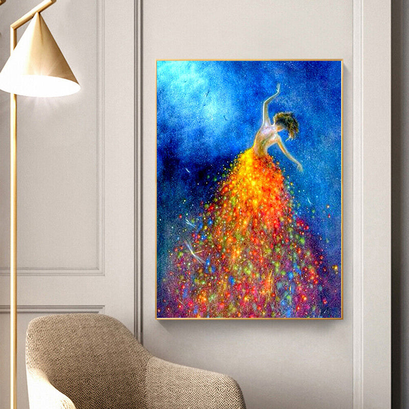 Dancing Women 5D DIY Diamond Painting Full Square Drill Embroidery Wall Art Kit