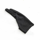 Universal Fingerless Artist Anti-fouling Black Two Finger Drawing Glove