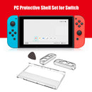 Detachable Transparent Handle Case Host Protective Cover Shell for NS OLED