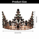Style Baroque Queen Crown Wedding Crown Bridal Hair Accessories Women Tiara