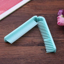 domybest V-Shaped Folding Comb Fashion Travel Hair Styling Barber Salon Tool
