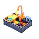 Small Bird Birdcage Bathtub Faucet Auto Parrot Shower Toys (Sapphire Blue) Newly