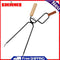Firewood Tongs Log Grabber for Campfire Firepit Fireplace Wrought Iron Claw