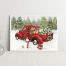 DIY 5D Christmas Car Diamond Painting Round Drill Rhinestone Picture Craft Decor