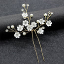 Wedding Crystal Accessories Women Hairpins Headwear Headpieces Hair Clips