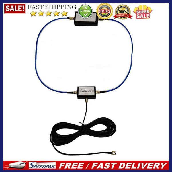 YouLoop Portable Passive Magnetic Loop Antenna with Low Loss Broadband BALU