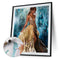 Elegant Girl 40x50cm Oil Paint By Numbers Picture DIY Home Decor (S745)