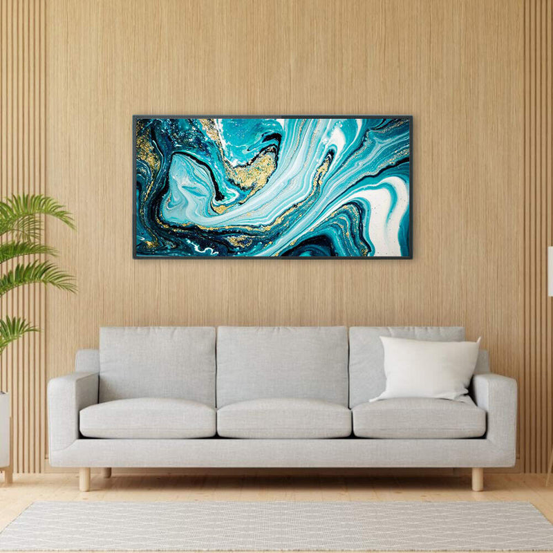 Magma Fluctuations Oil Paint By Numbers Kits Canvas Picture DIY Wall Art Craft
