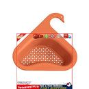 Colander Sink Strainer Kitchen Sink Shelf Faucet Hanging Basket (Orange) Newly