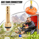 Outdoor Camping Gas Tank Refill Adaptor Valve Gas Can Filling Joint (6mm)