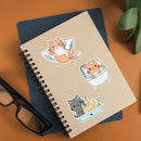 #A 2pcs Mosaic Stickers Handmade Creative Exquisite Greeting Card for Home Ornam