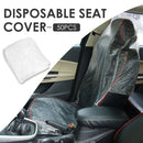 50pcs Clear Disposable Plastic Car Seat Cover Auto Interior Accessories Newly