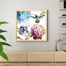 5D Diamond Painting Ink Bird Full Round Drill DIY Rhinestone Picture Home Decor