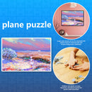 Educational Jigsaw Toys 1000pcs DIY Beach Oil Painting Puzzle for Kids Adul