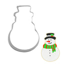 DIY Christmas Series Stainless Steel Cookie Mold Die Cut Fondant Cake Stamp M