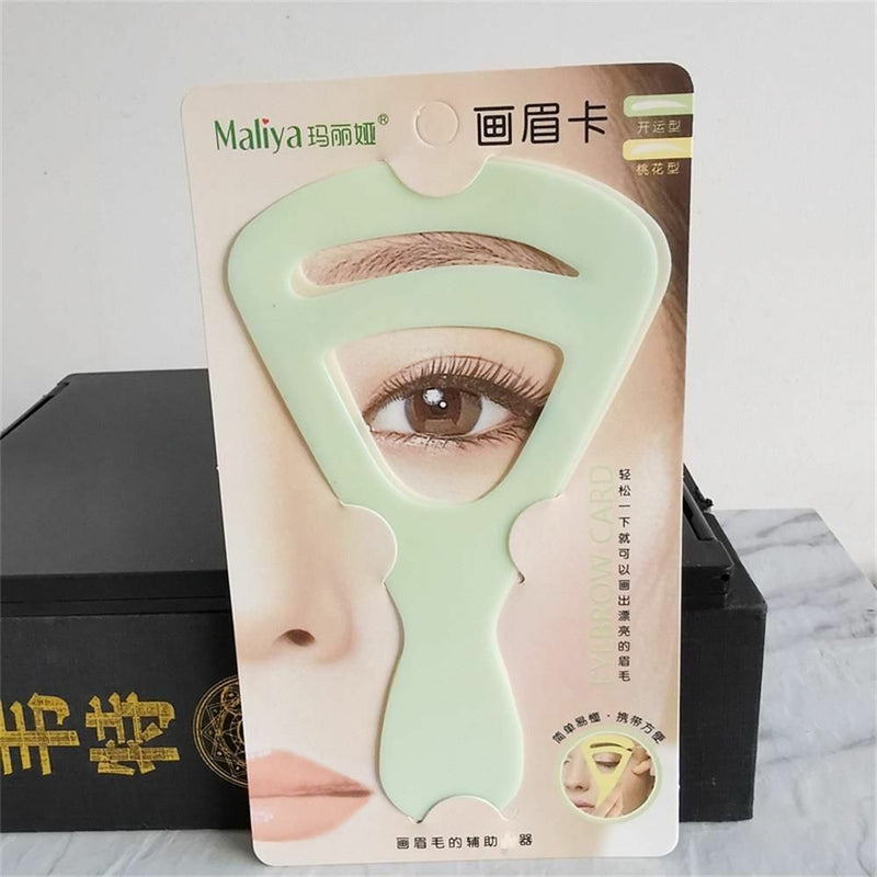 Eyebrow Shaping Template Eyebrow Stencil Drawing Card Grooming Shaping Mold