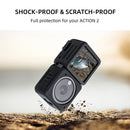 Silicone Case for DJI Action 2 Camera Protecticve Cover Cage (Dual-screen) Newly
