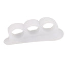 2pcs Elastic Hammer Toe Separator Pads Hallux Valgus Straightening Corrector