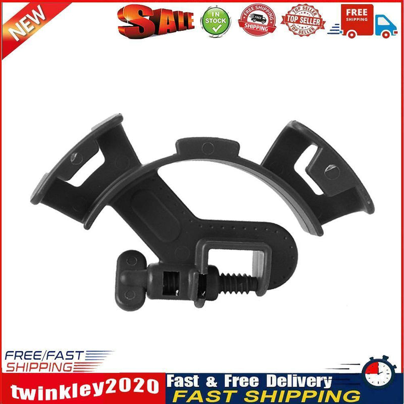 Fish Tank Water Change Fixing Clamp Aquarium Filtration Hose Clip (Black) Newly
