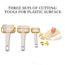 3x/Set Rolling-Angel Biscuit Ravioli Crimped DIY Maker K6P6 J8U9 T8Q6 Food O2I8