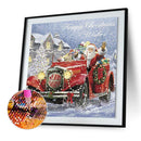 Diamond Painting Santa Presents Car Full Round Drill Picture of Rhinestone Kit