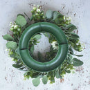 Christmas Olive Leaf Eucalyptus Wreath Leaves Garland Decoration Ornaments M1O8